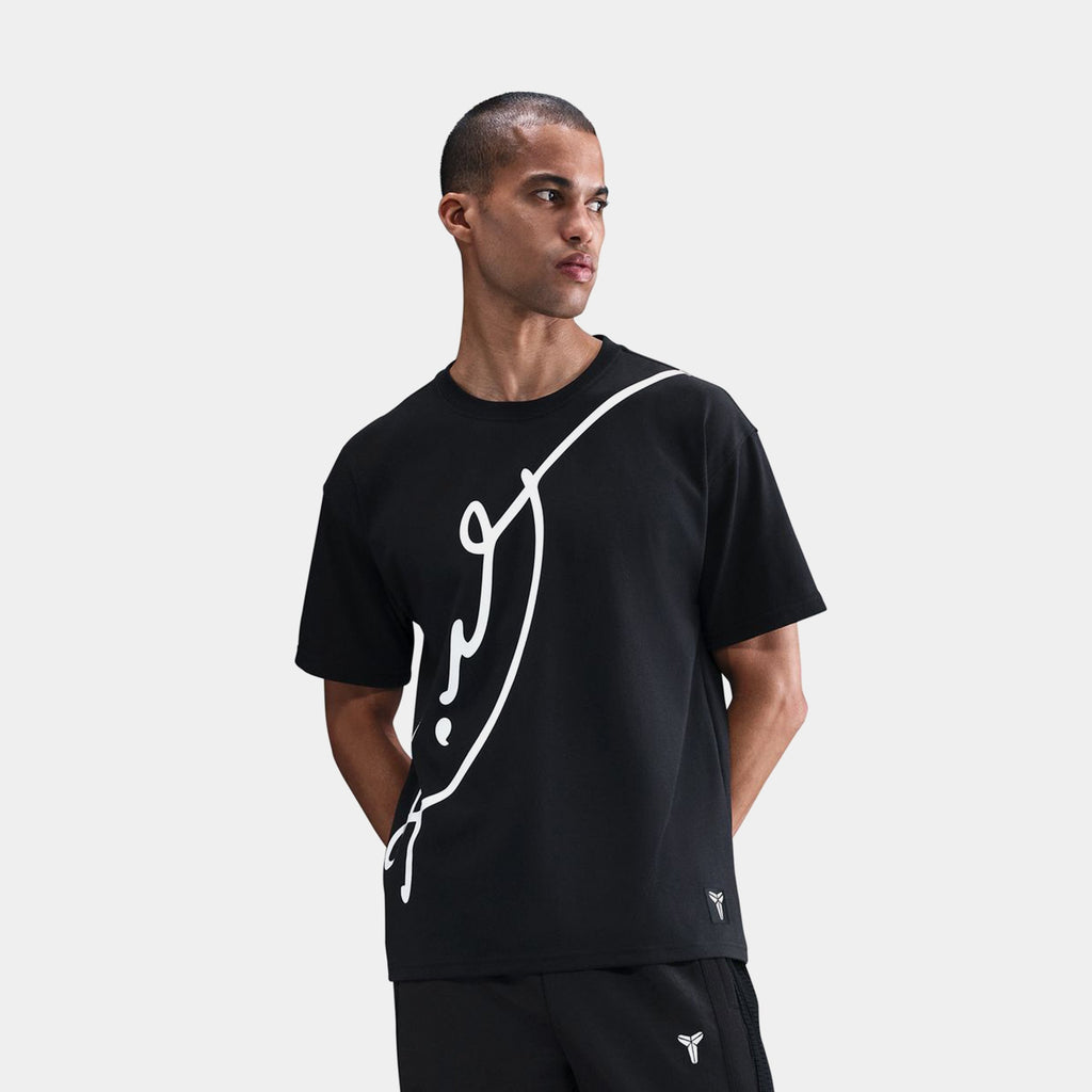 Kobe Dri Fit Basketball Mens Short Sleeve Shirt (Black/White)
