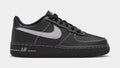 Air Force 1 LV8 Grade School Lifestyle Shoes (Black/Black/Black/Wolf Gray)