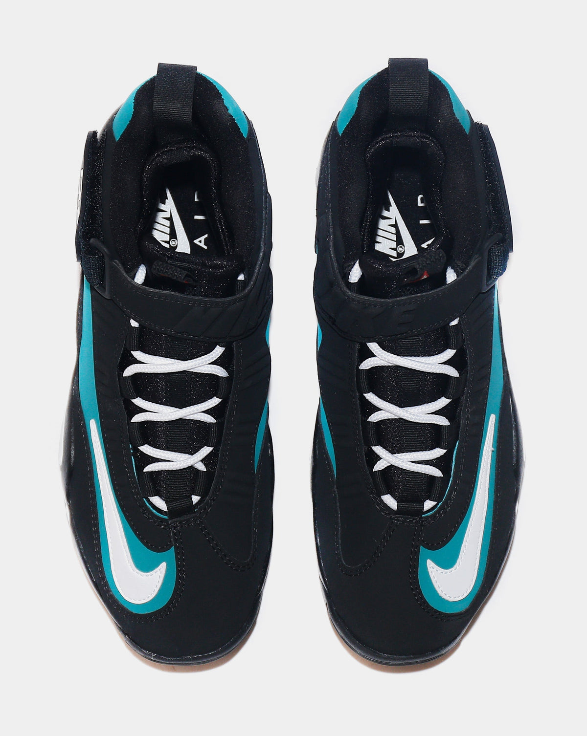 Air Griffey Max 1 Black And Freshwater Mens Basketball Shoes (Black/Freshwater/White/Varsity Red)