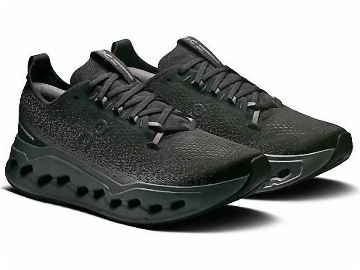 Men's Cloudsurfer Max Wide Sneaker In Black/eclipse