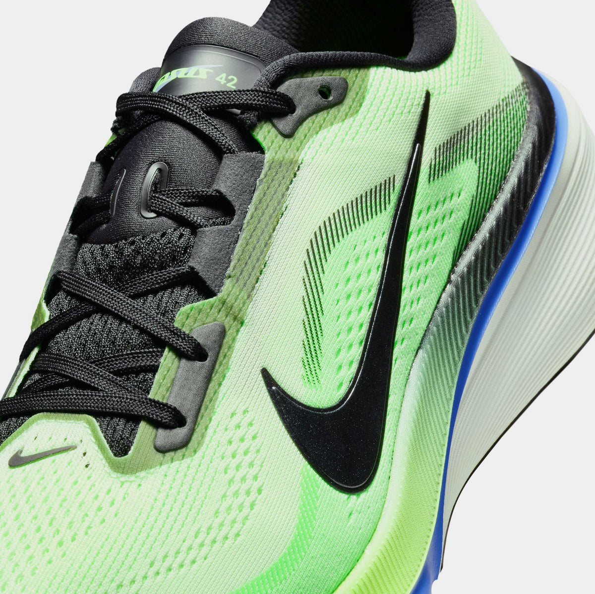 Air Zoom Pegasus 42 Volt Tint Sapphire Mens Running Shoes (Volt Tint/Black Spruce/Sapphire)