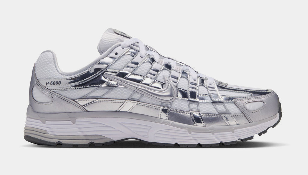 P-6000 Mens Running Shoes (White/Grey Fog/Iron Grey/Metallic Silver)