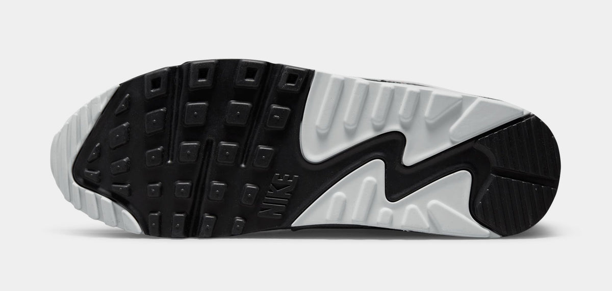 Air Max 90 White Black Hot Curry Mens Running Shoes (White/Black/Hot Curry/Pure Platinum)