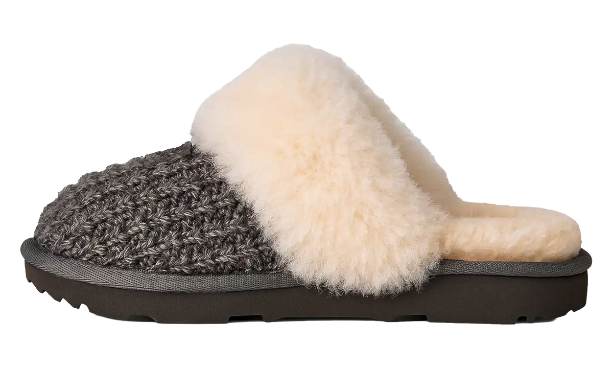 Cozy II Knit Slipper GS "Charcoal" 1175951K CHRC
