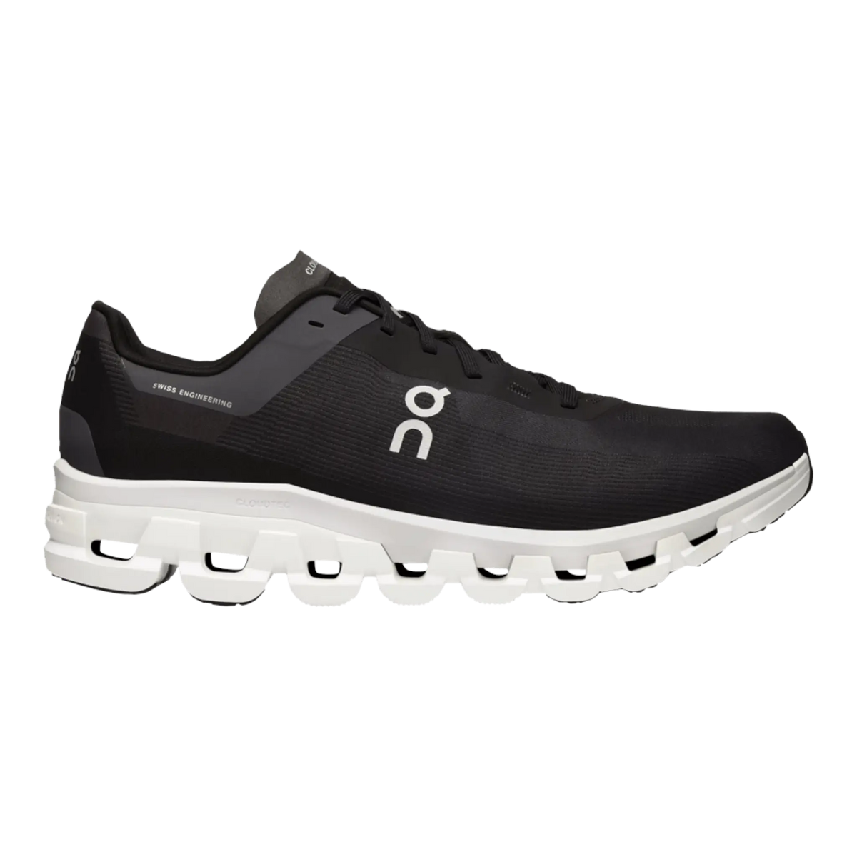 ON Cloudflow 4 Sneaker in Black White | Men