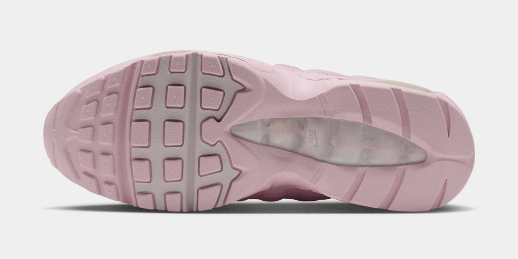 Air Max 95 Big Bubble Chrome Pink Foam Womens Running Shoes (Pink Foam/Pearl Pink/Metallic Silver)
