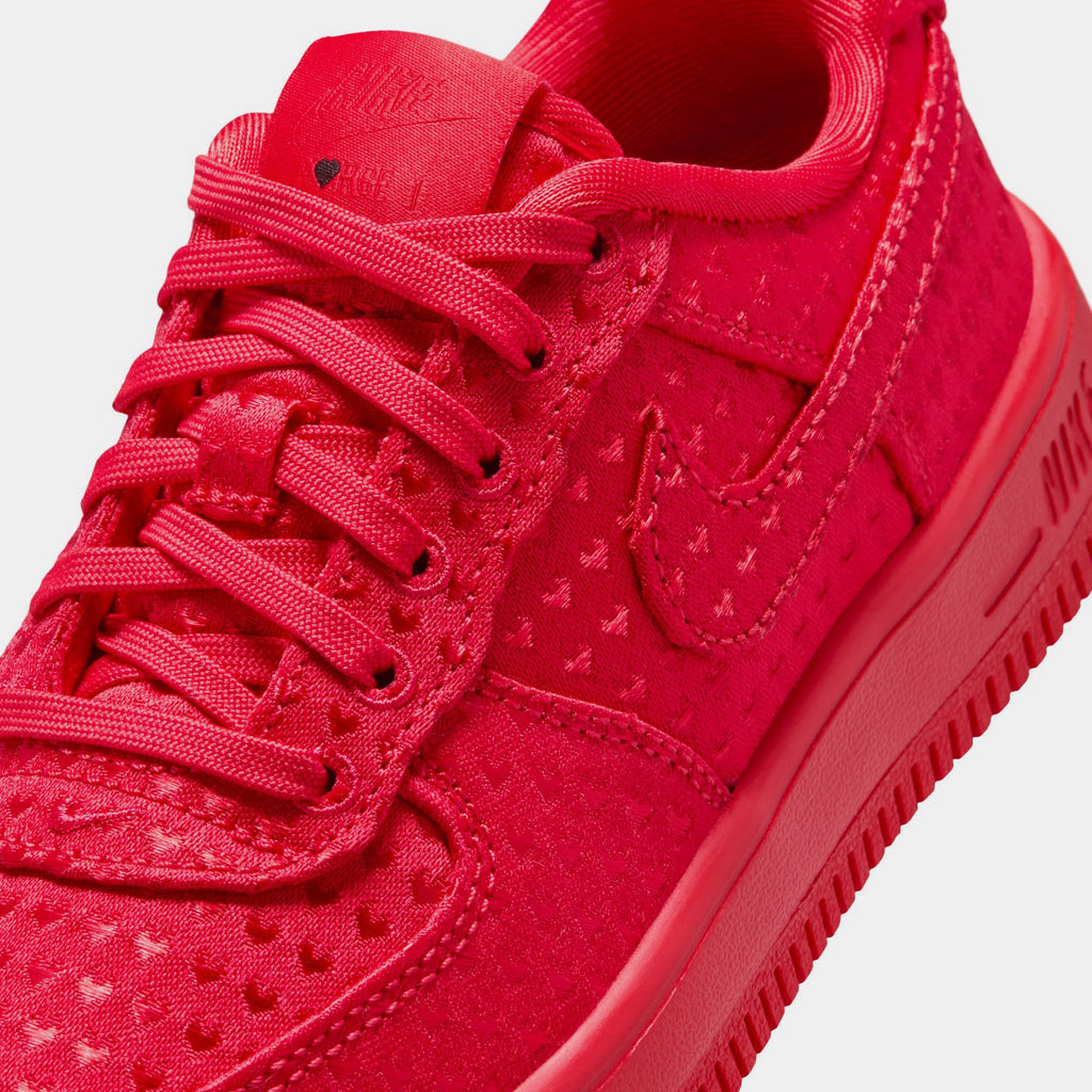 Air Force 1 Low Valentines Day Preschool Lifestyle Shoes (University Red/University Red/Black)