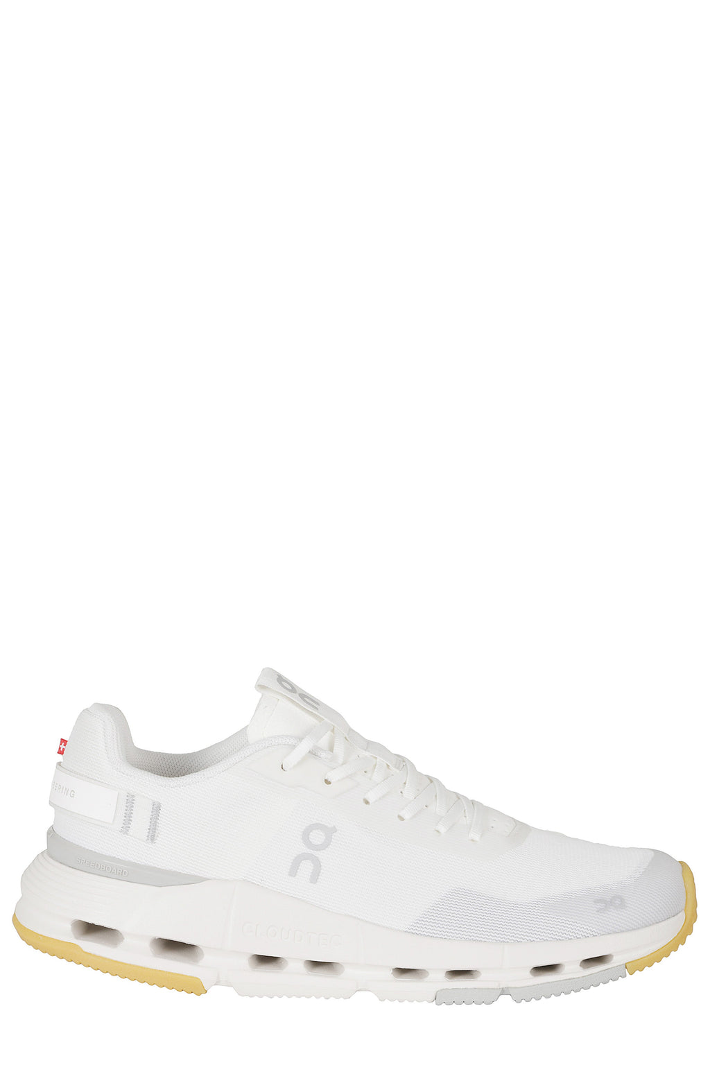 White Cloudnova Form 2 Mesh Rubber Sole Nylon Sneakers