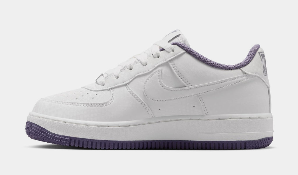 Kobe Air Force 1 Low Forever Summit White Daybreak Grade School Lifestyle Shoes (Summit White/Daybreak)