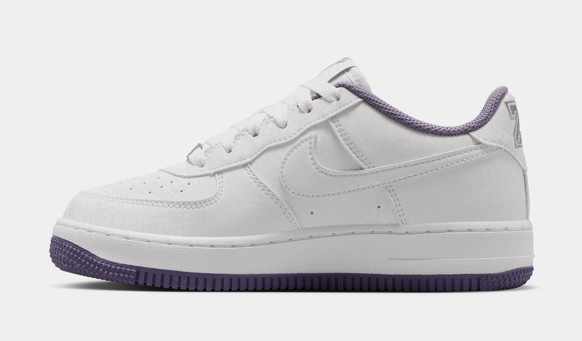 Kobe Air Force 1 Low Forever Summit White Daybreak Grade School Lifestyle Shoes (Summit White/Daybreak)