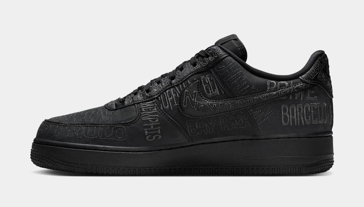 Air Force 1 '07 LV8 Mens Lifestyle Shoes (Black/Black/Anthracite)