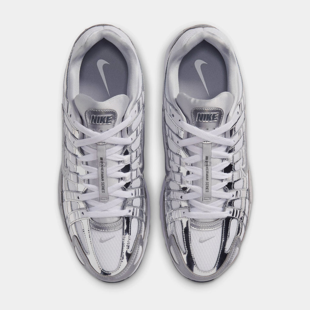 P-6000 Mens Running Shoes (White/Grey Fog/Iron Grey/Metallic Silver)
