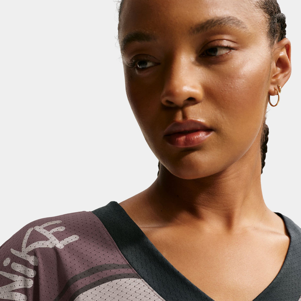 NSW Oversized Cropped Womens Jersey (Brown/Grey)