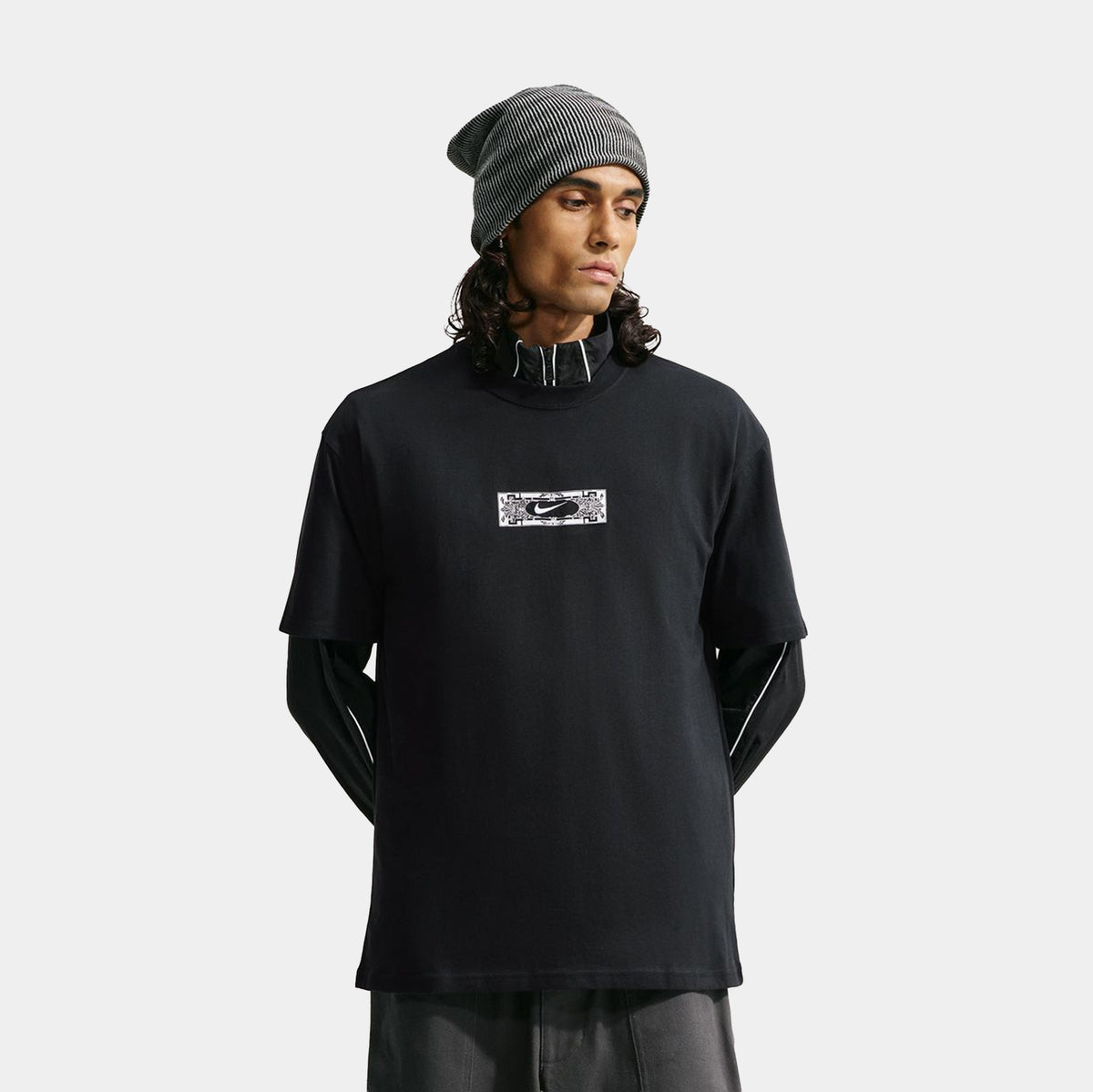 Sportswear Chateau Mens Short Sleeve Shirt (Black)