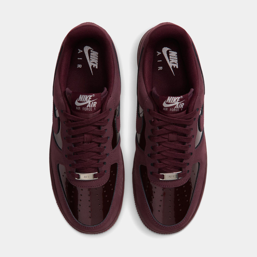 Air Force Street 1 Womens Lifestyle Shoes (Burgundy Crush/Nurgundy Crush)