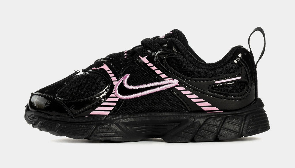 V5 RNR Infant Toddler Running Shoes (Black/Pink Rise)
