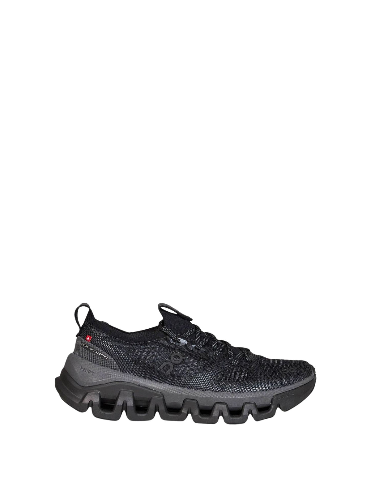 Cloud X Tempo 1 Technical Black Low-Top Mesh Sneakers