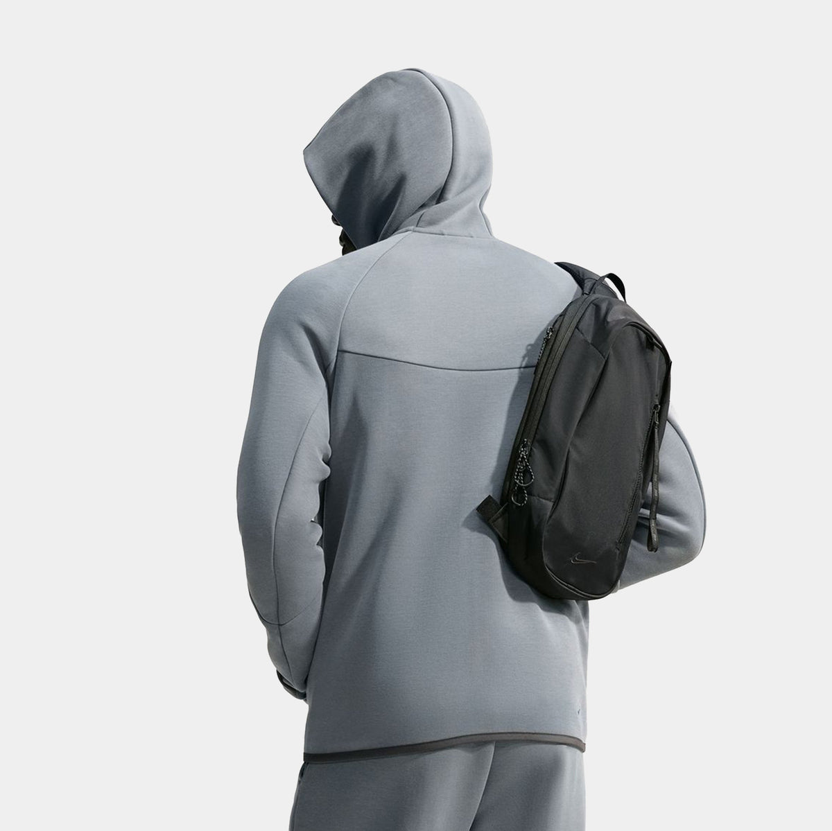 Tech Fleece Full Zip Windrunner Mens Jacket (Cool Grey/Iron Grey/Black)
