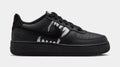 Air Force 1 Low Wolf Grade School Lifestyle Shoes (Black/University Red/Metallic Silver/Black)