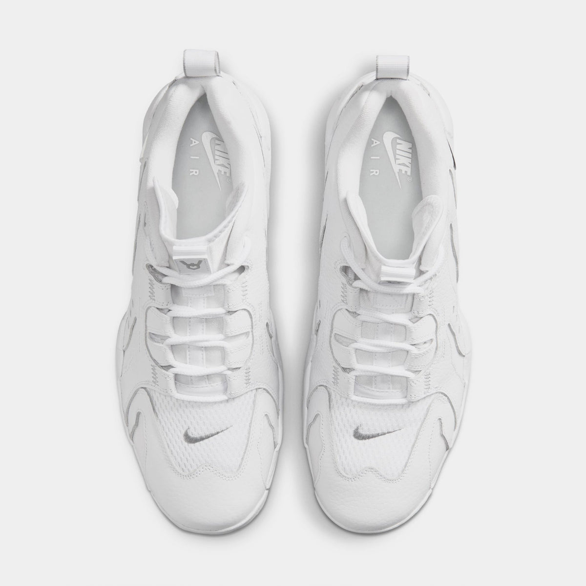 Air DT Max 96 Low Mens Basketball Shoes (White/Metallic Silver/White)