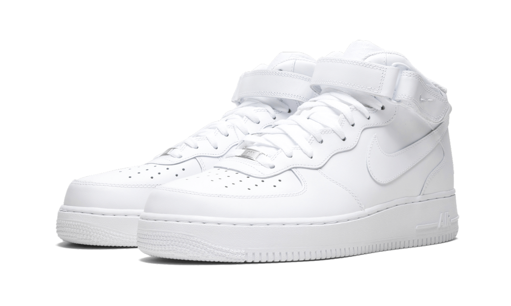 Air Force 1 Mid 07 "White on White" 315123 111