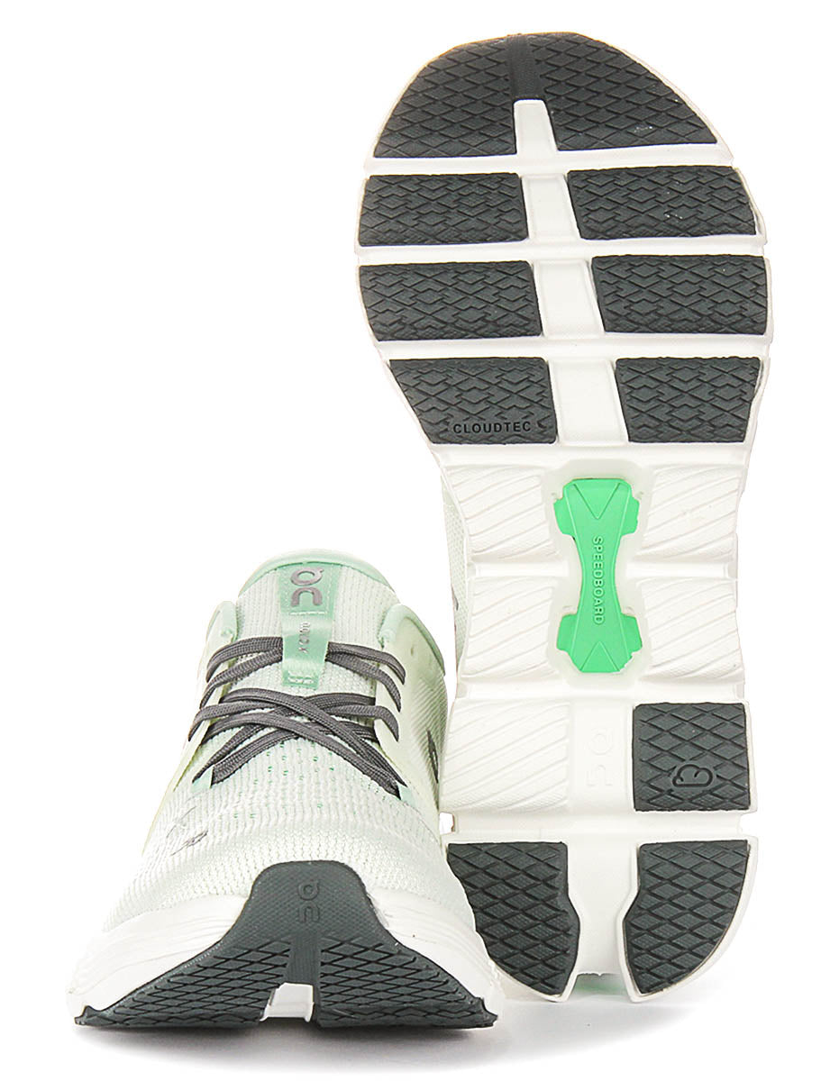 On Running Cloud X 4 In Lime Green For Women