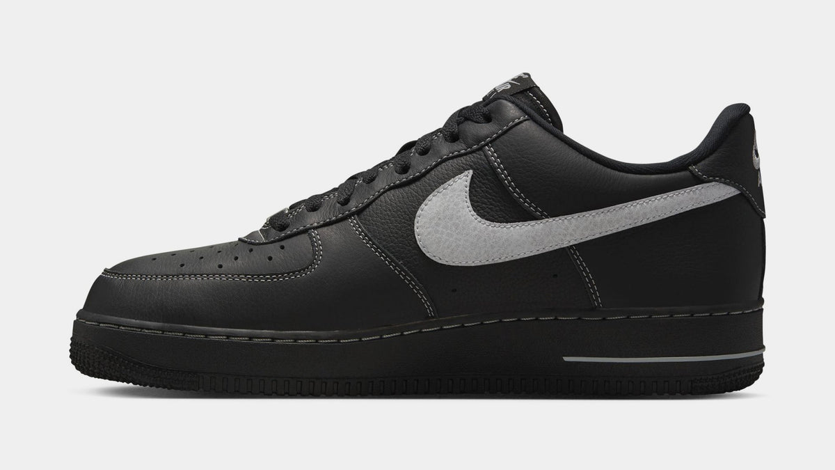 Air Force 1 07 Mens Lifestyle Shoes (Black/Wolf Grey/Black/Black)