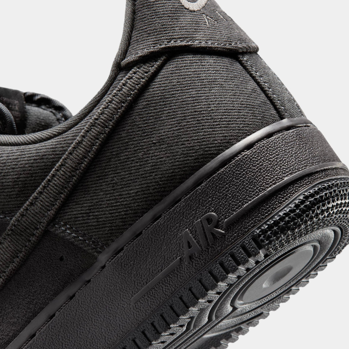 Air Force 1 Denim Mens Lifestyle Shoes (Anthracite/Anthracite/Medium Ash)