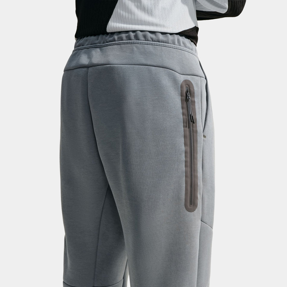 Tech Fleece Open Hem Refelctive Accents Mens Sweatpants (Cool Grey/Iron Grey/Black)