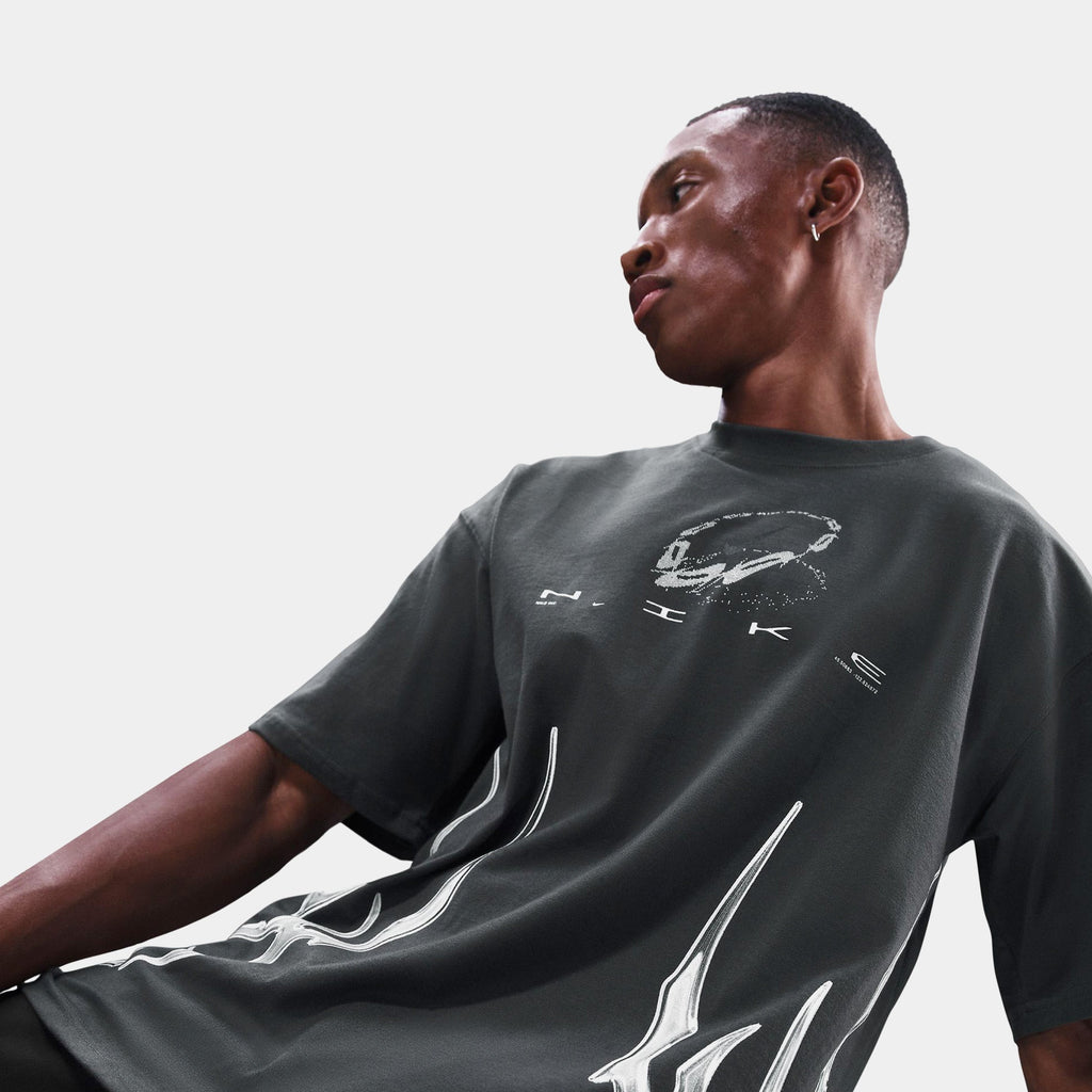 NSW Air Max 90 Mens Short Sleeve Shirt (Anthracite)