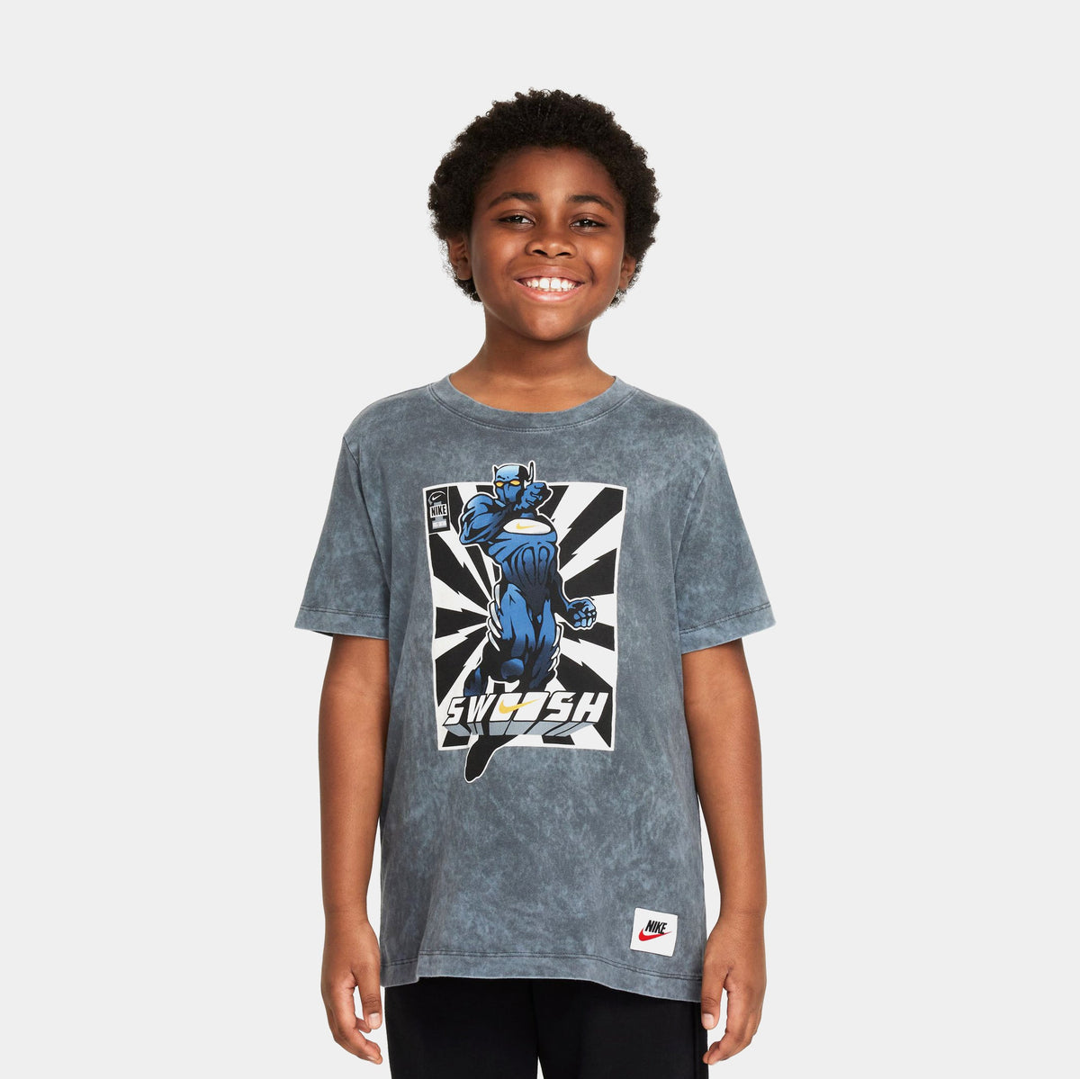 NSW If You Know You Know Hero Grade School Short Sleeve Shirt (Anthracite)