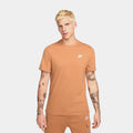 NSW Club Mens Short Sleeve Shirt (Brown/White)