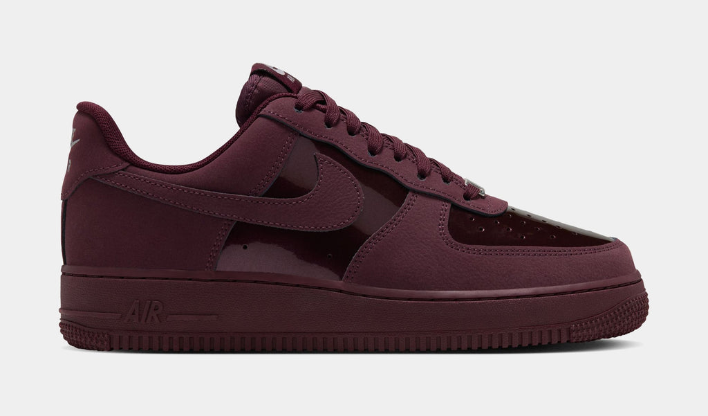 Air Force Street 1 Womens Lifestyle Shoes (Burgundy Crush/Nurgundy Crush)