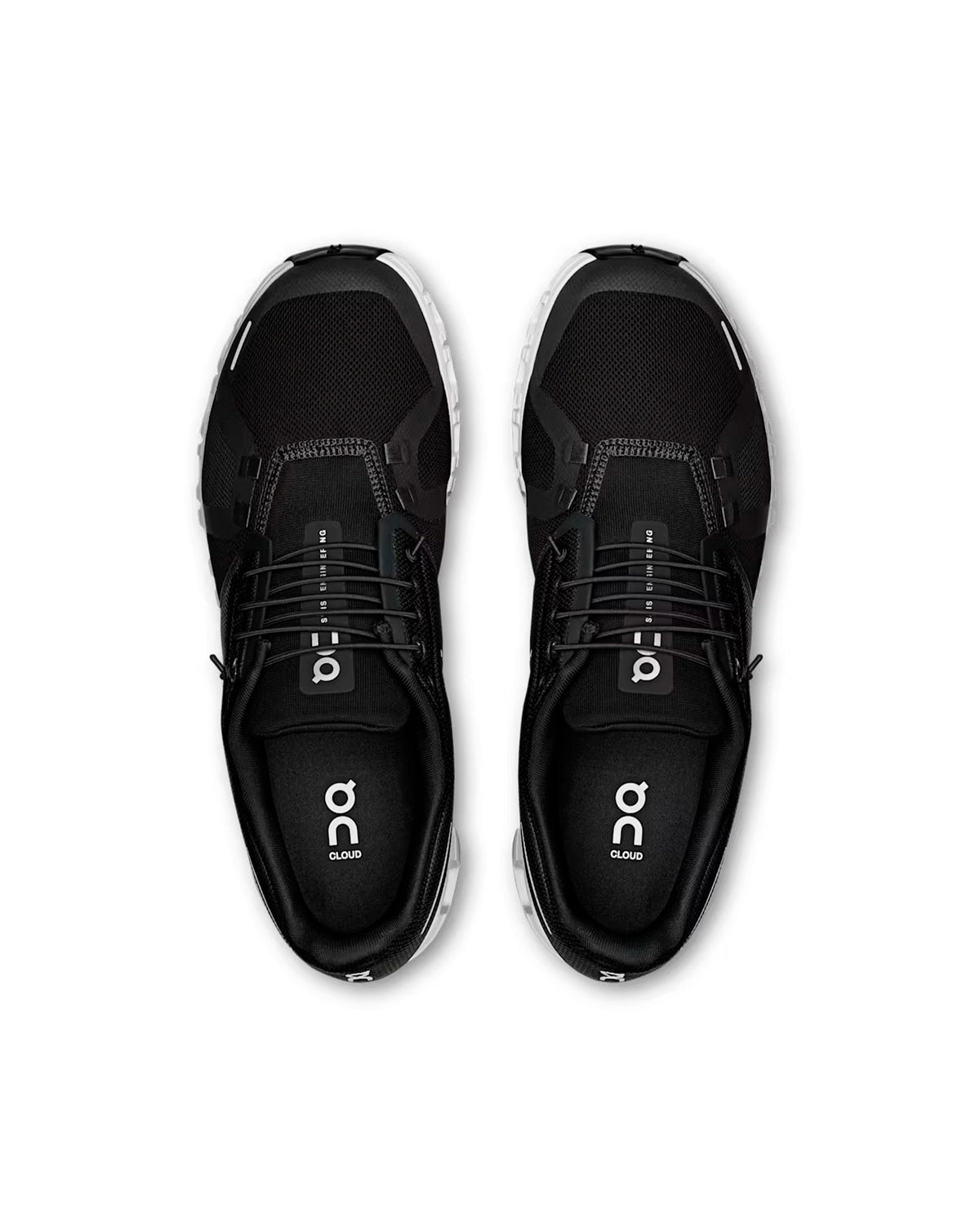 Black/White Cloud 6 Sneakers
