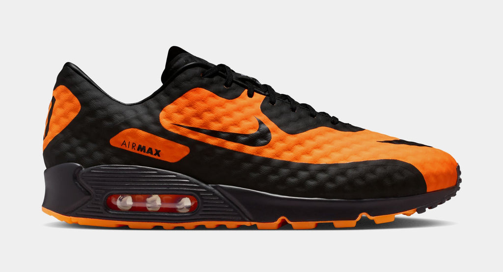 Air Max 90 Hypervenom Mens Running Shoes (Bright Citrus/Black/Total Orange)