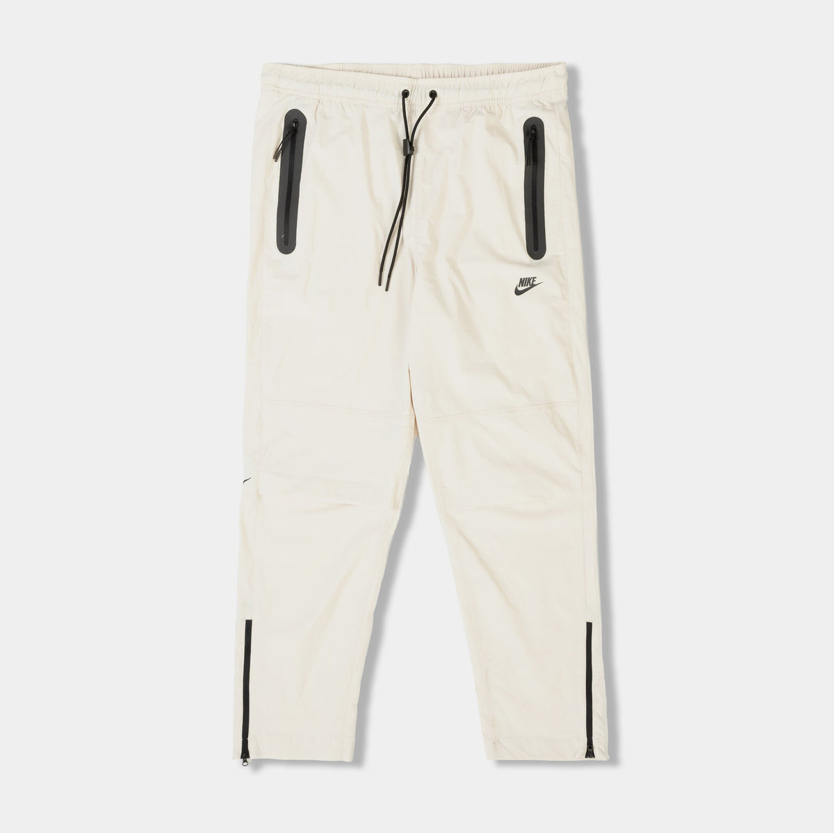 Tech Woven Mens Pants (Beige/Black)