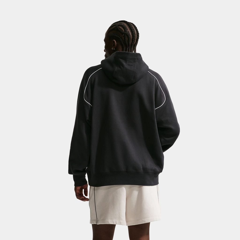Air Fleece Pullover Mens Hoodie (Black/Black/White)