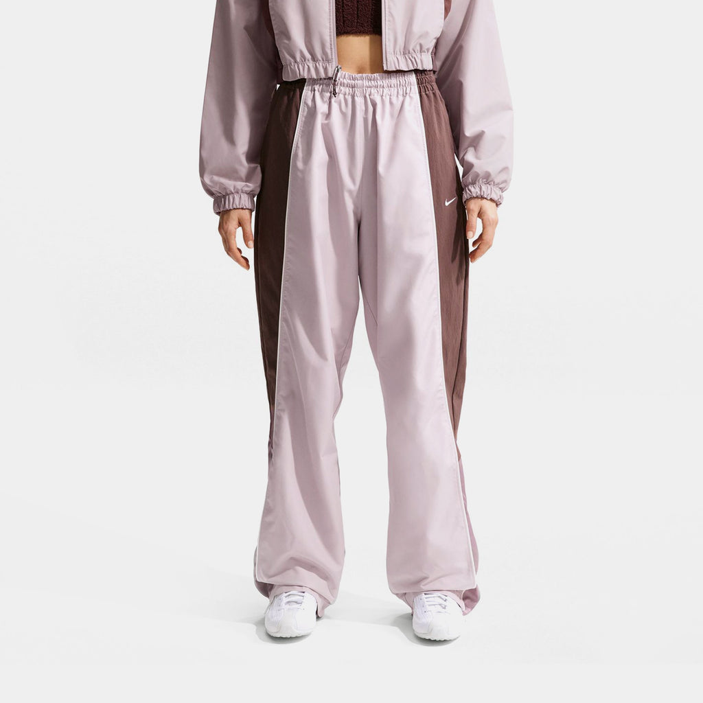NSW Oversized Mid Rise Track Womens Pants (Platinum Violet/Tattoo/Sail)