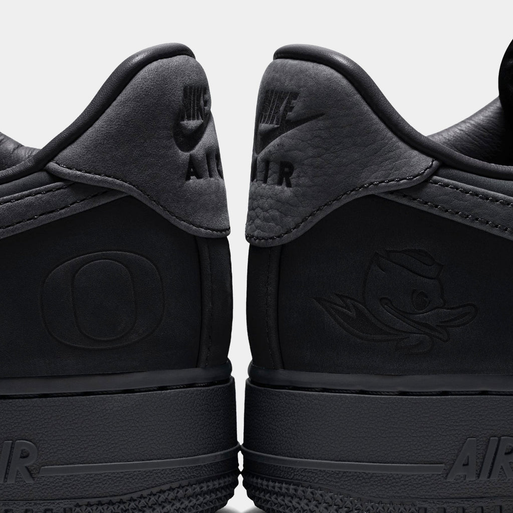 Air Force 1 University Of Oregon Mens Lifestyle Shoes (Black/Black)