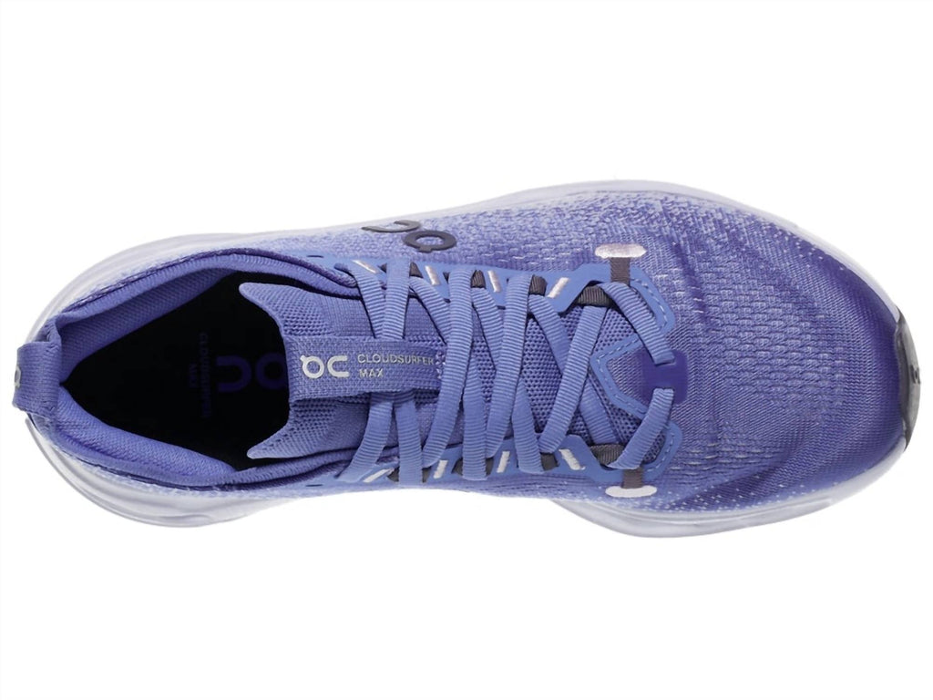 Women's Cloudsurfer Max Running Shoes In Sallor/ Thistle