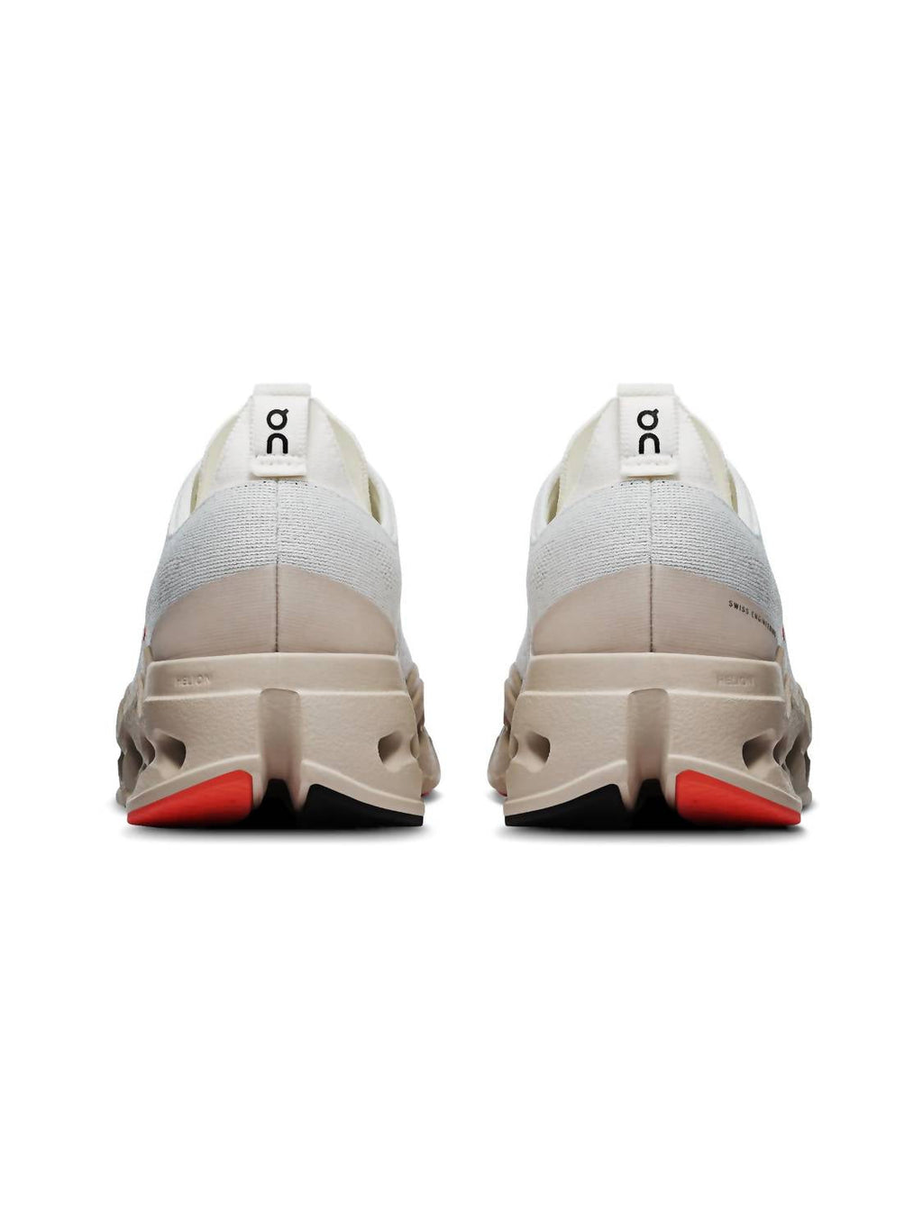 Women's Cloudsurfer Max Running Shoes In Ivory/salmon