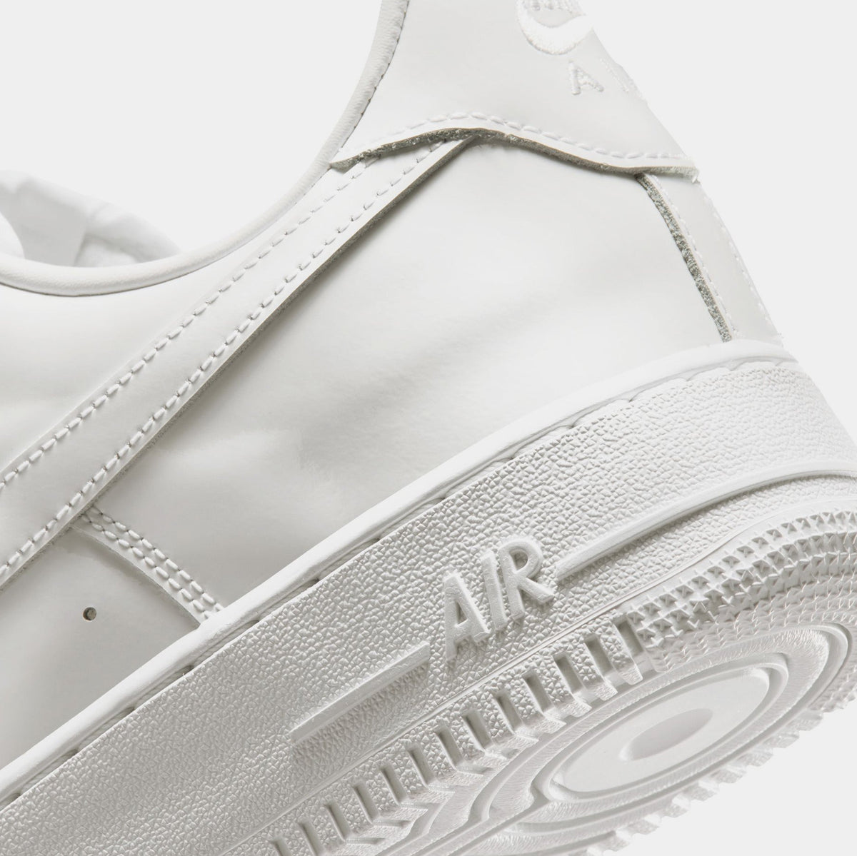 Air Force 1 '07 Patent Leather Mens Lifestyle Shoes (White/White)