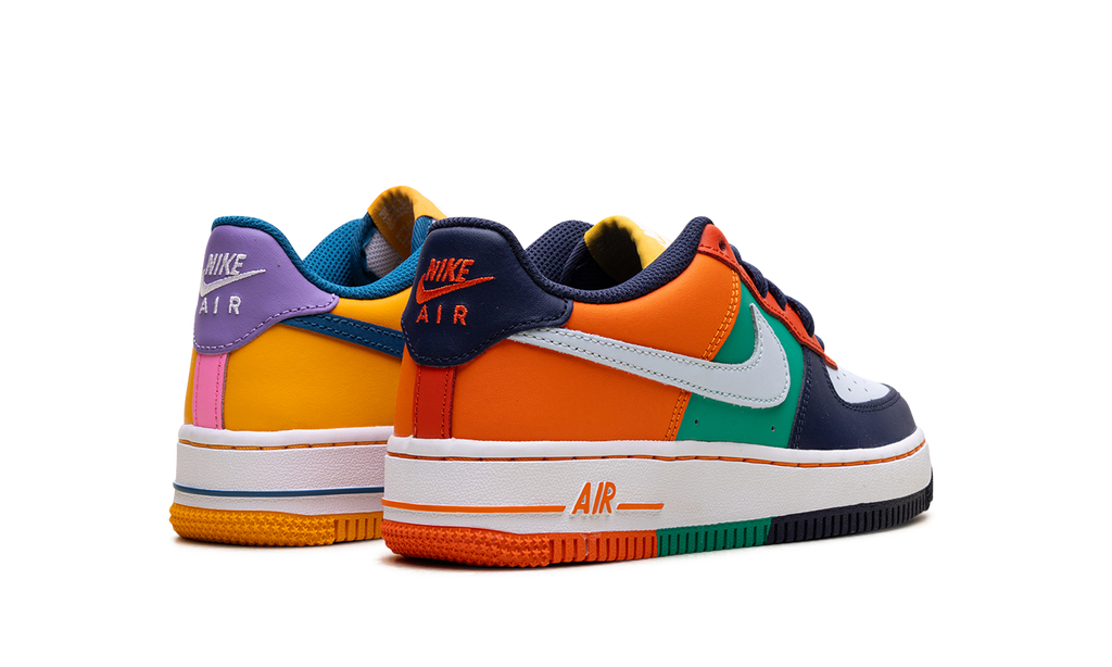 Grade School Nike AIR FORCE 1 LOW "WHAT THE AF1" FQ8368-902