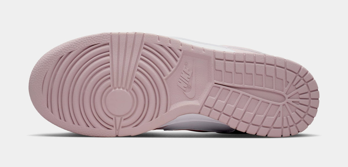 Dunk Low Womens Lifestyle Shoes (White/White/Particle Rose)