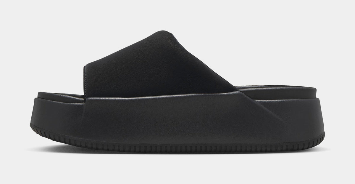 Calm Elevation Slide Womens Sandal (Black/Black)