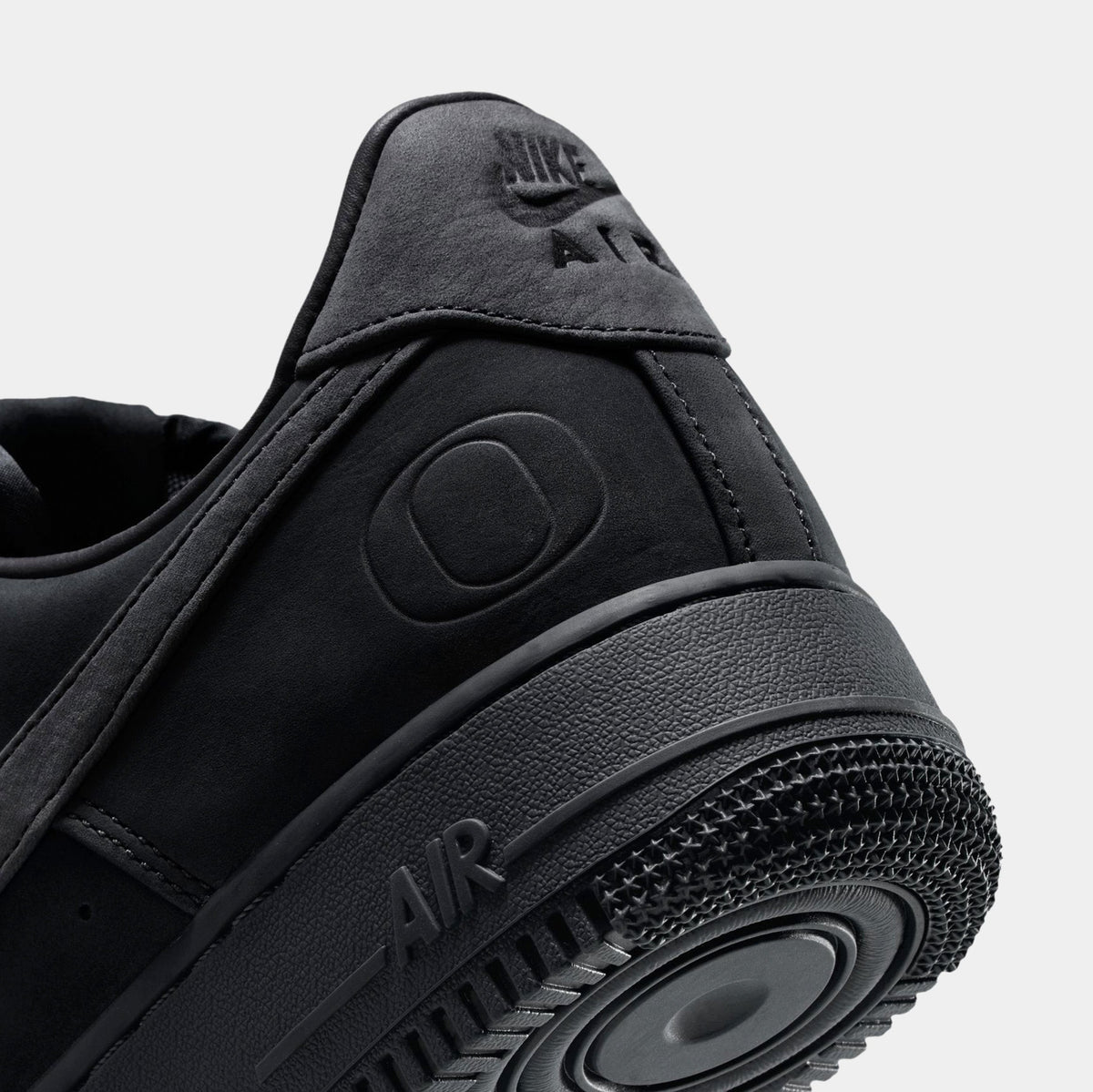Air Force 1 University Of Oregon Mens Lifestyle Shoes (Black/Black)