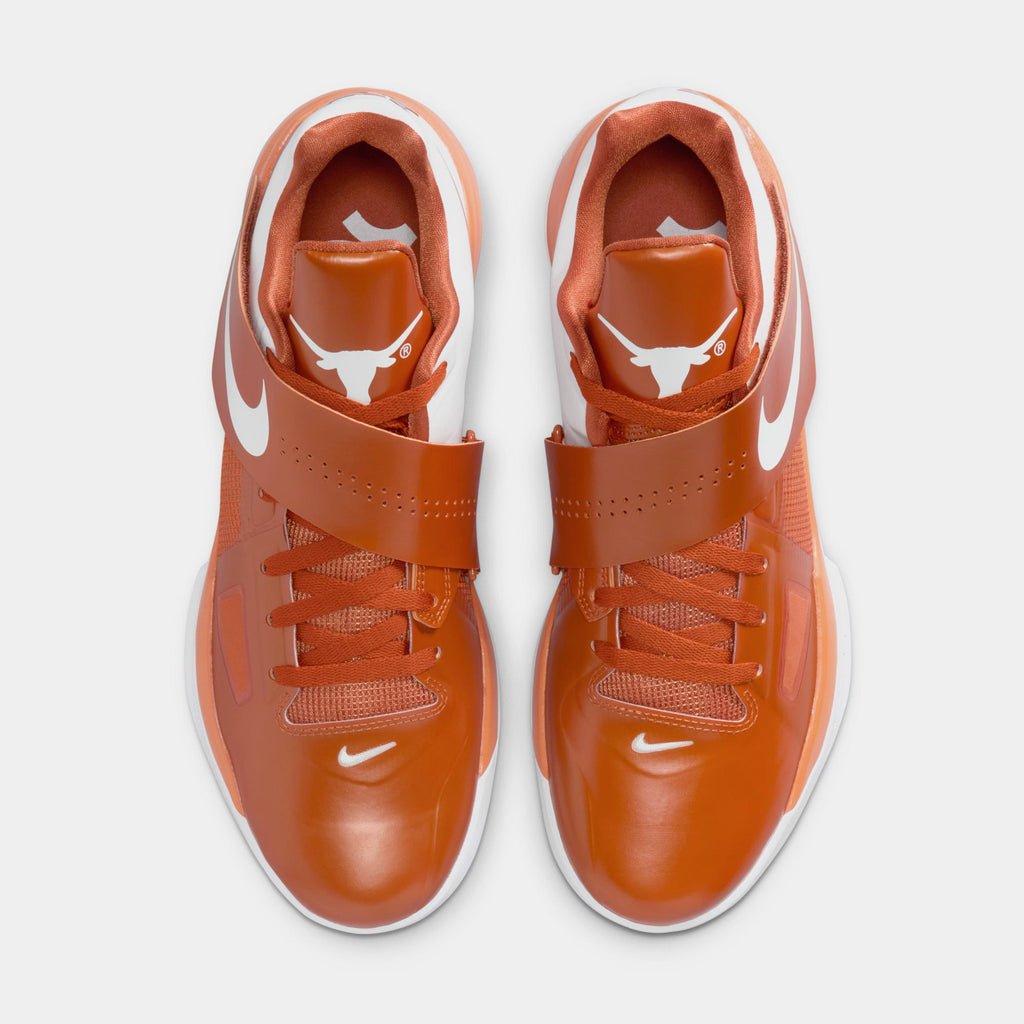 Zoom KD 4 Desert Orange Mens Basketball Shoes (Desert Orange/White)