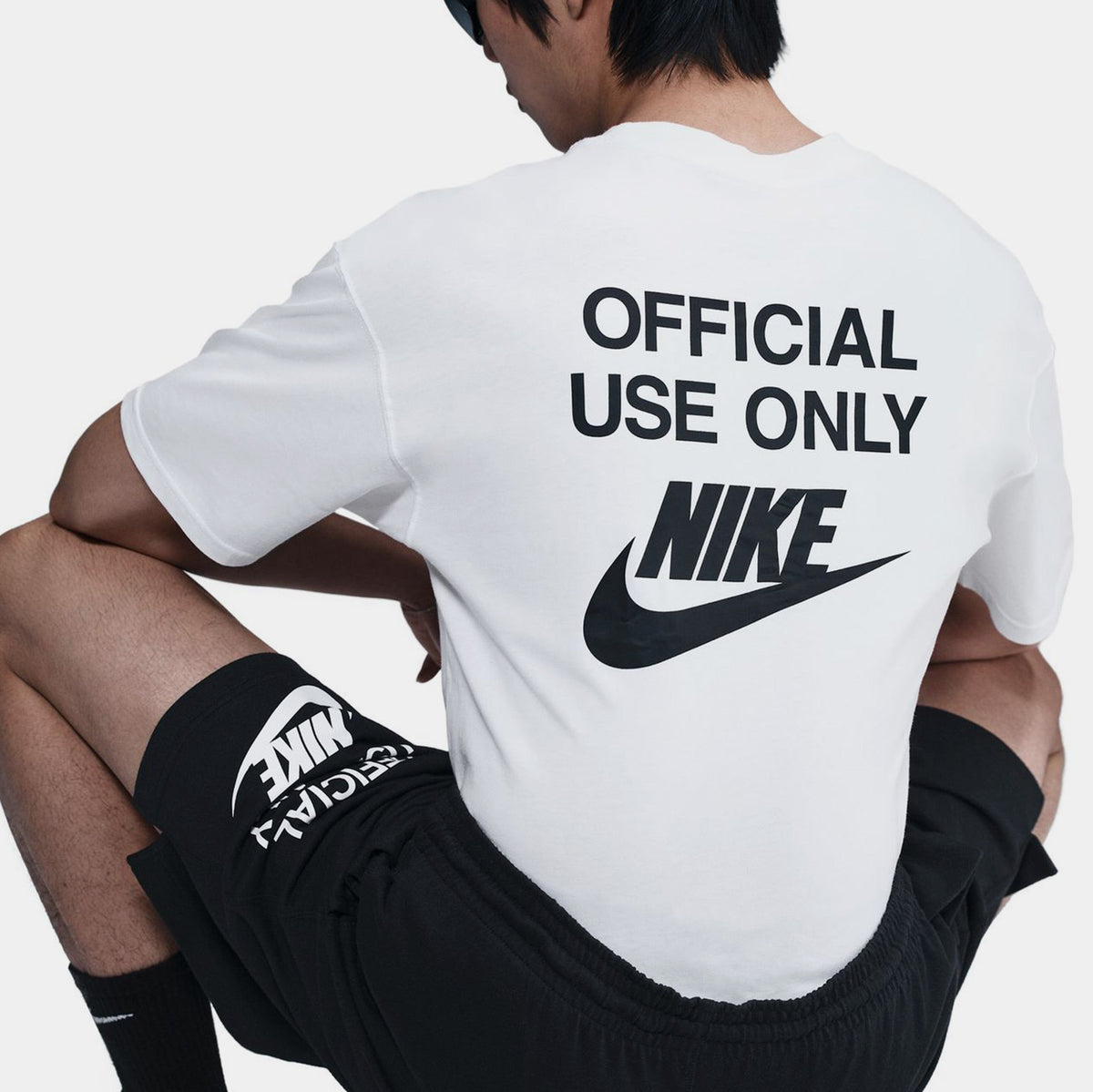 NSW Max 90 Remix Mens Short Sleeve Shirt (White/Black)