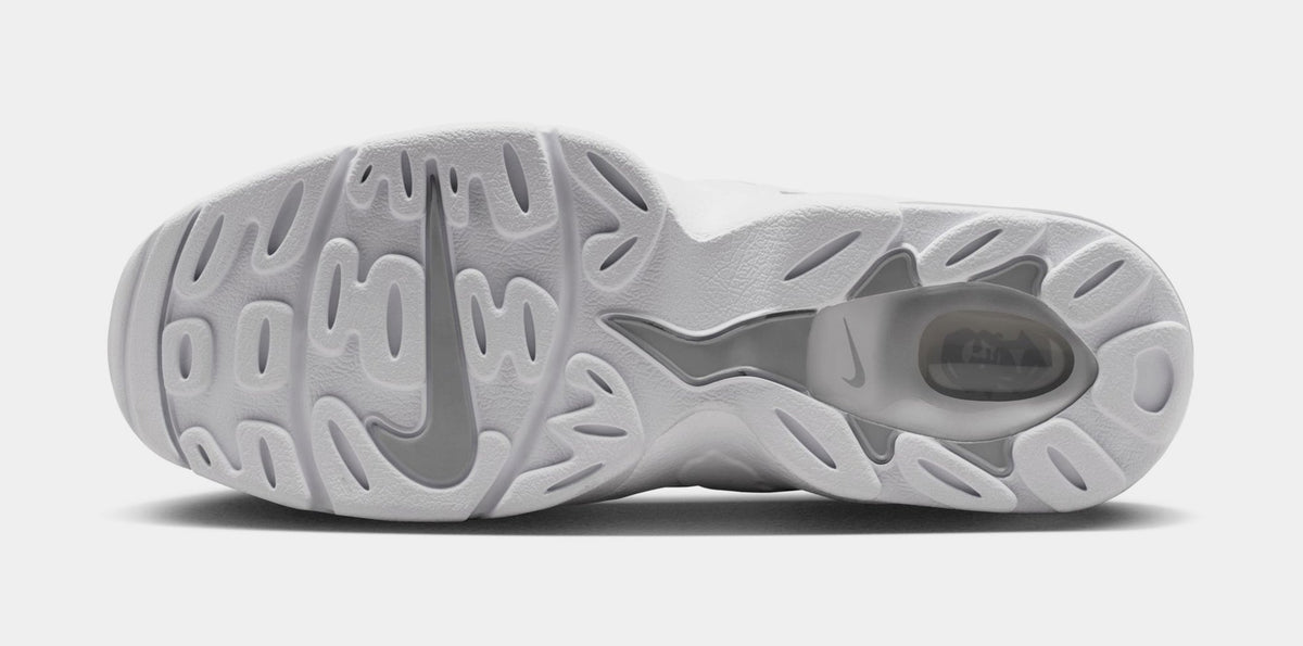Air DT Max 96 Low Mens Basketball Shoes (White/Metallic Silver/White)