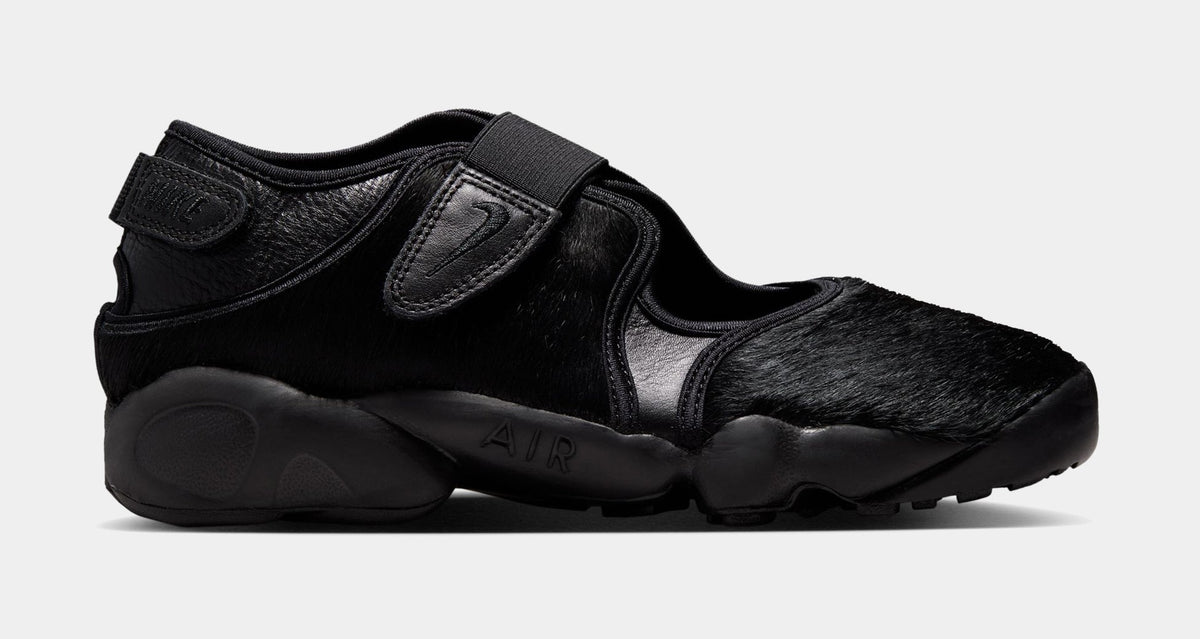 Air Rift Womens Lifestyle Shoes (Black/Cool Grey)
